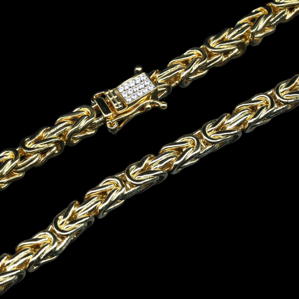 KEJSARLÄNK ARMBAND 6MM - 18K GULDPLÄTERAD