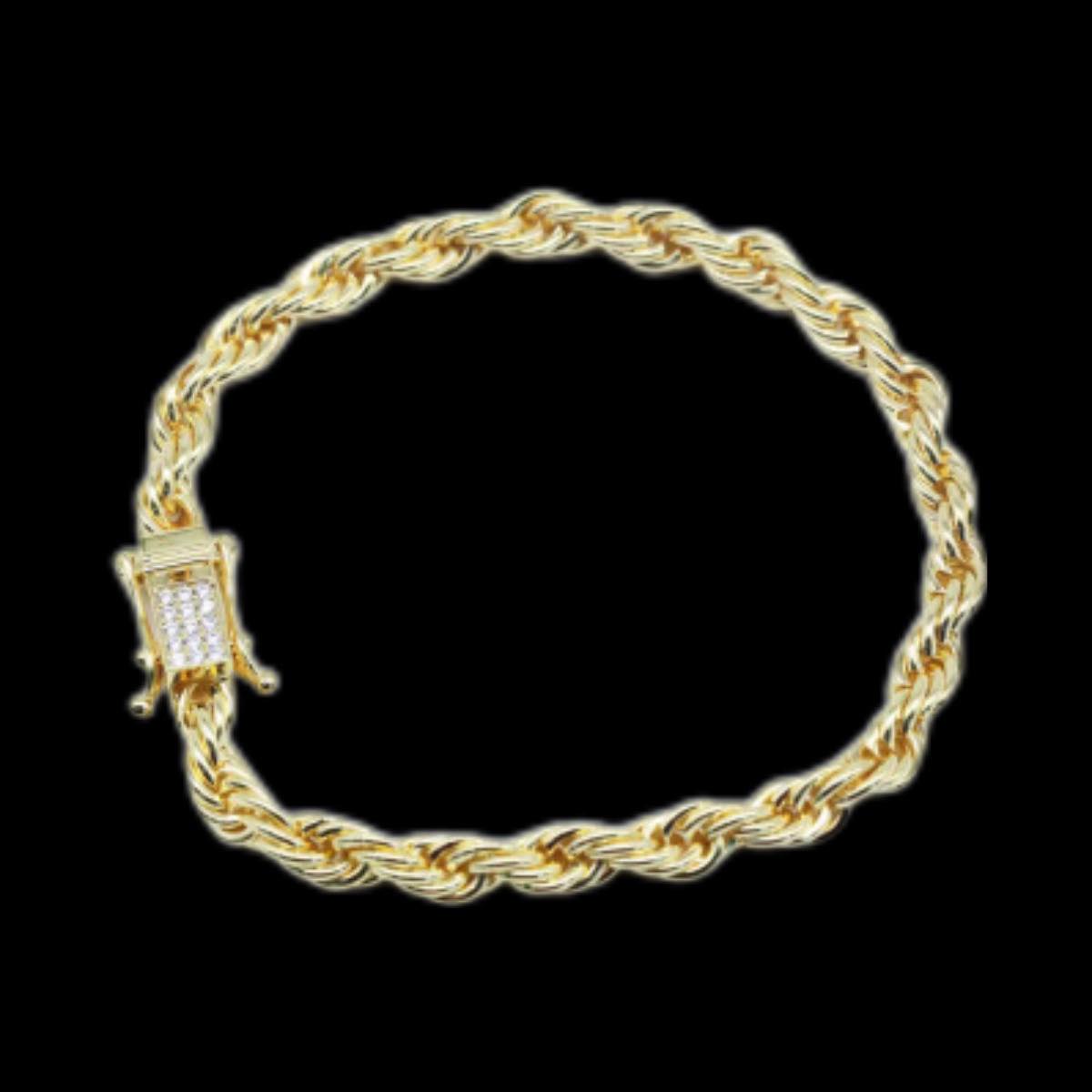 CORDELL ARMBAND 6MM - 18K GULDPLÄTERAD