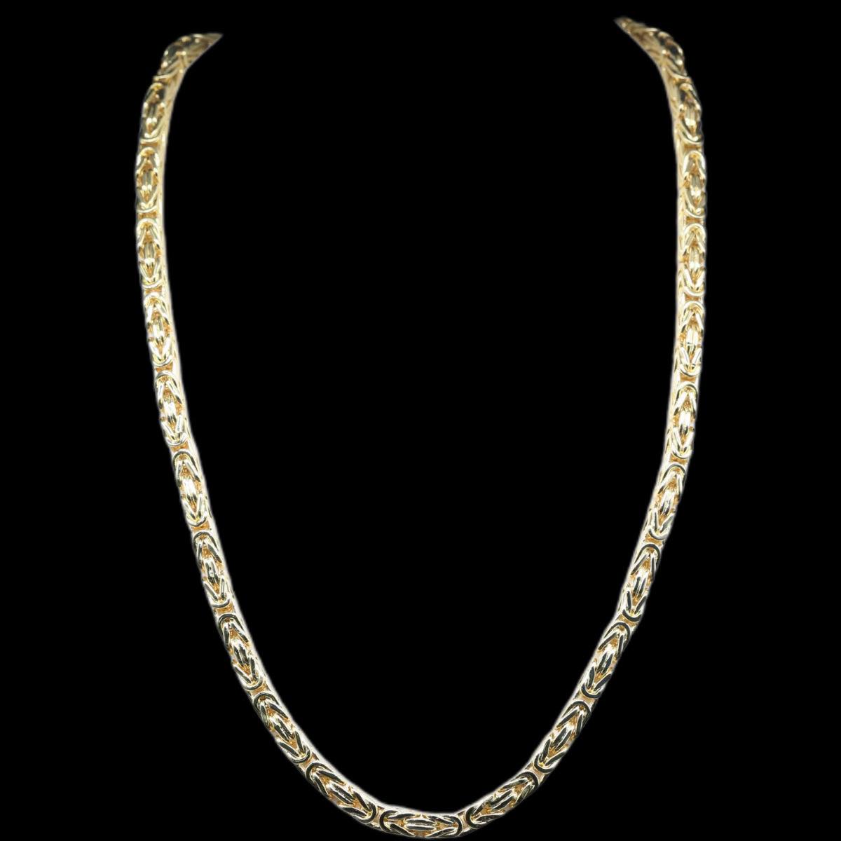 KEJSARLÄNK HALSBAND 6MM - 18K GULDPLÄTERAD