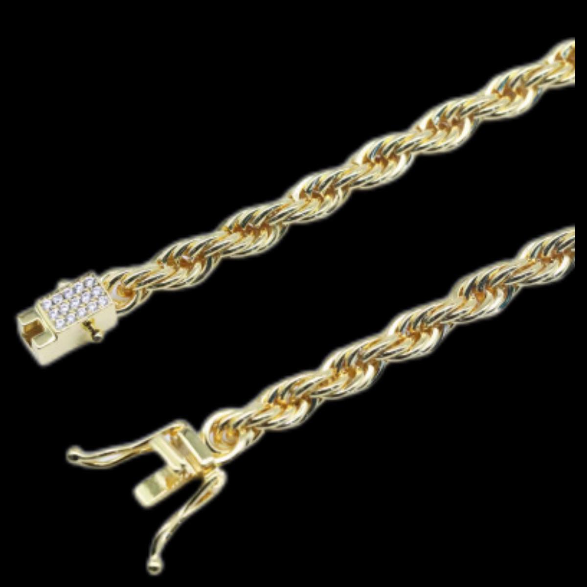 CORDELL ARMBAND 6MM - 18K GULDPLÄTERAD
