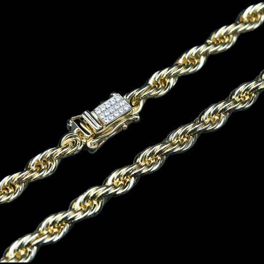 CORDELL ARMBAND 6MM - 18K GULDPLÄTERAD